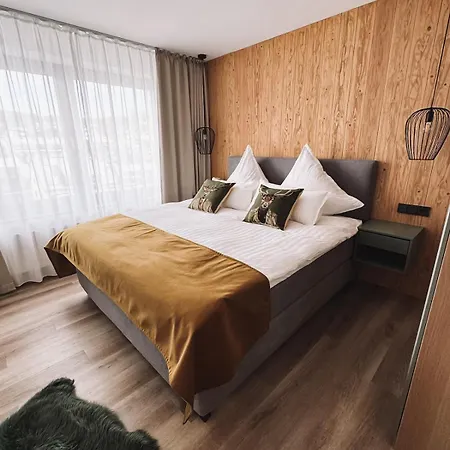 Apartmán Modernes Boutique-apartment In Naturtraum